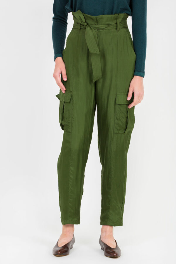 nyanga-trouser-high-waisted-cargo-silk-green-mesdemoiselles-matchboxathens