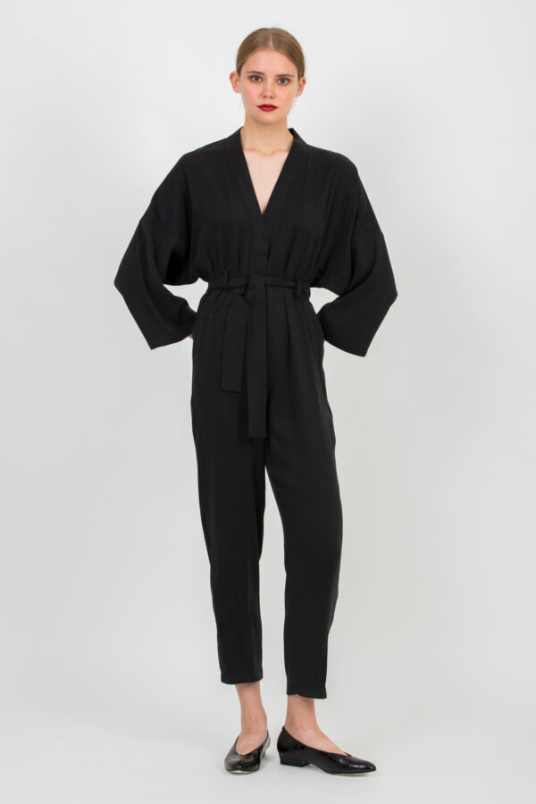 coco-black-twill-viscose-kimono-jumpsuit-uniformeathens-matchboxathens