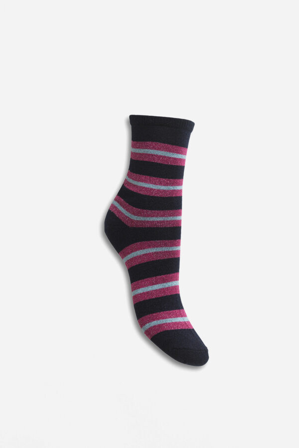 dalea-maritime-stripe-glitter-socks-becksondergaard-matchboxathens