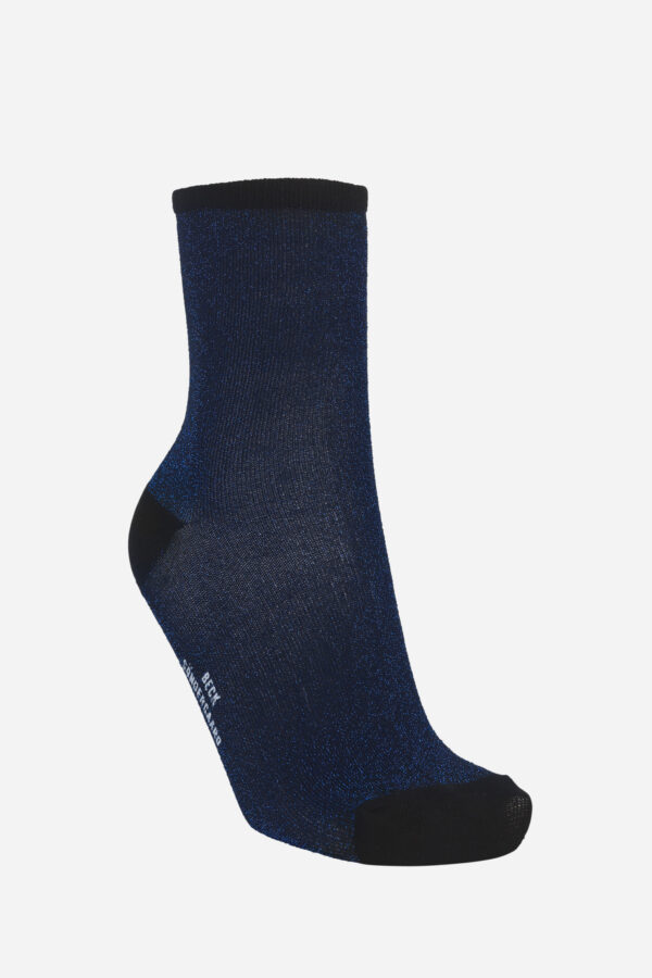 dina-solid-blue-mustard-glitter-socks-becksondergaard-matchboxathens