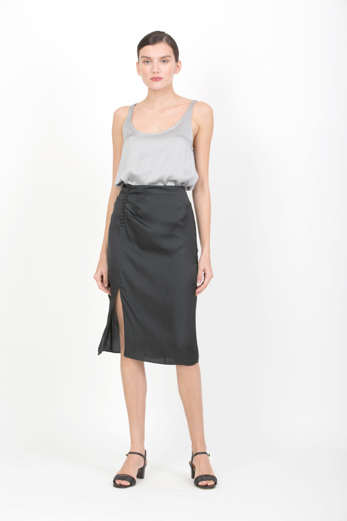 matthews-black-skirt-straight-split-drapped-bash-matchboxathens