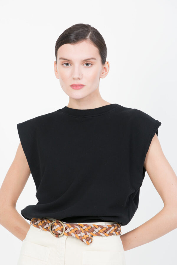 glam-black-exaggerated-shoulders-d63020-deha-white-cotton-top-matchboxathens