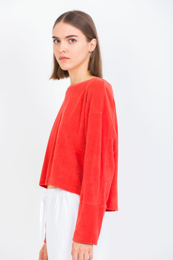 spol-sweatshirt-red-terry-towel-crossley-macthboxathens
