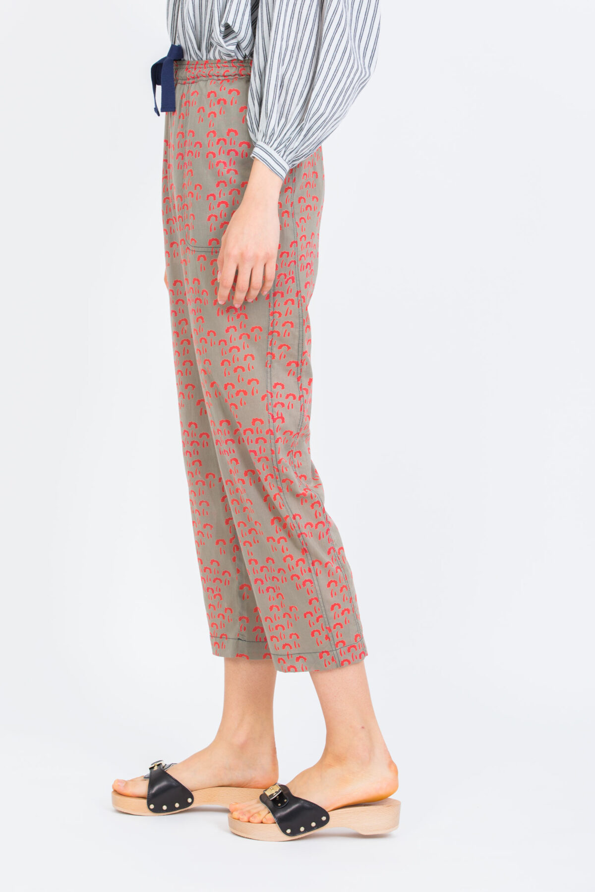sakai-pyjama-pants-printed-corail-khaki-flower-kimale-matchboxathens