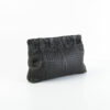 lissa-black-leather-clutch-weaved-claramonte-matchboxathens