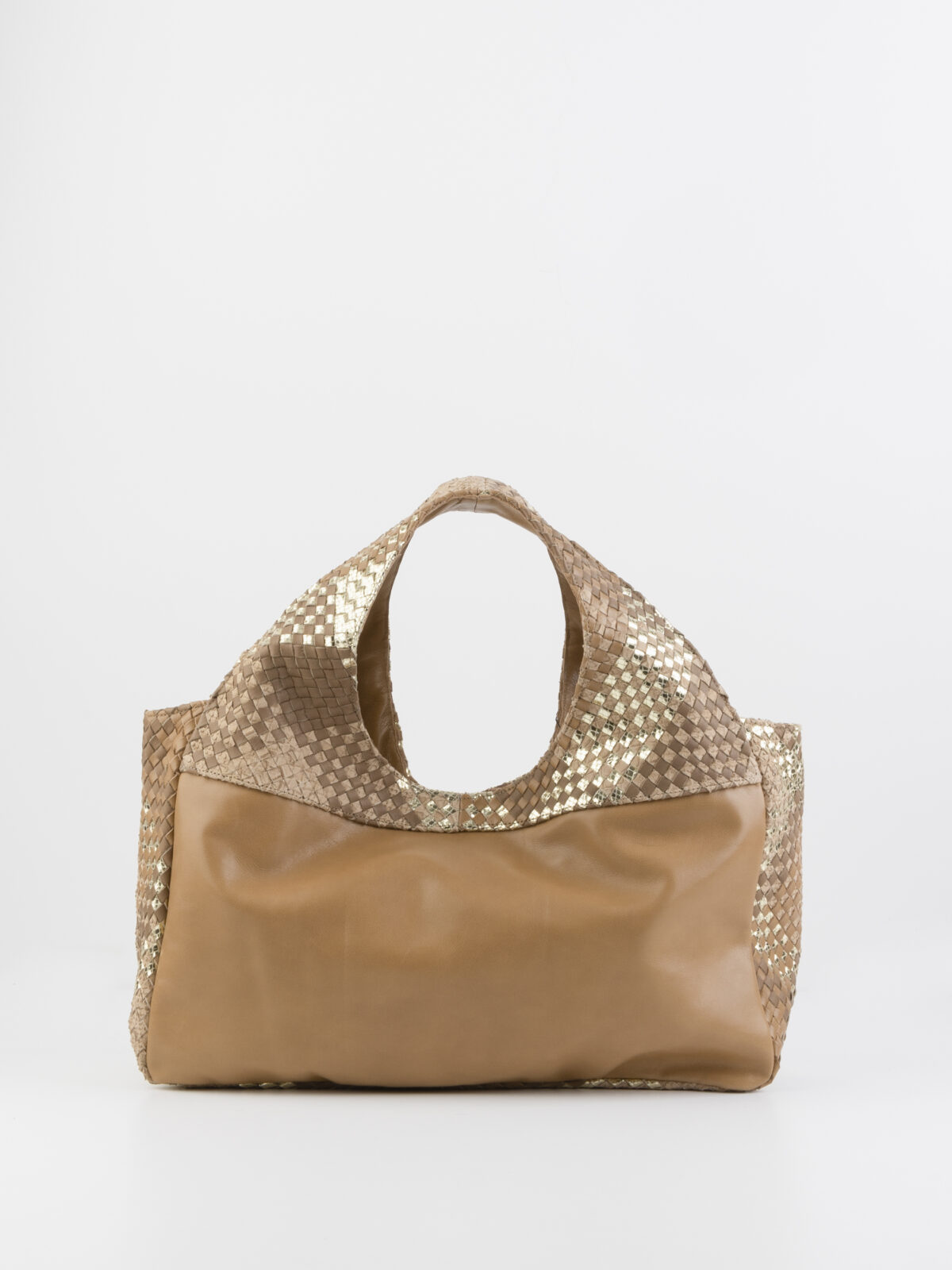 pablo-soft-leather-weaved-bag-handmade-shoulder-taupe-gold-claramonte-matchboxathens