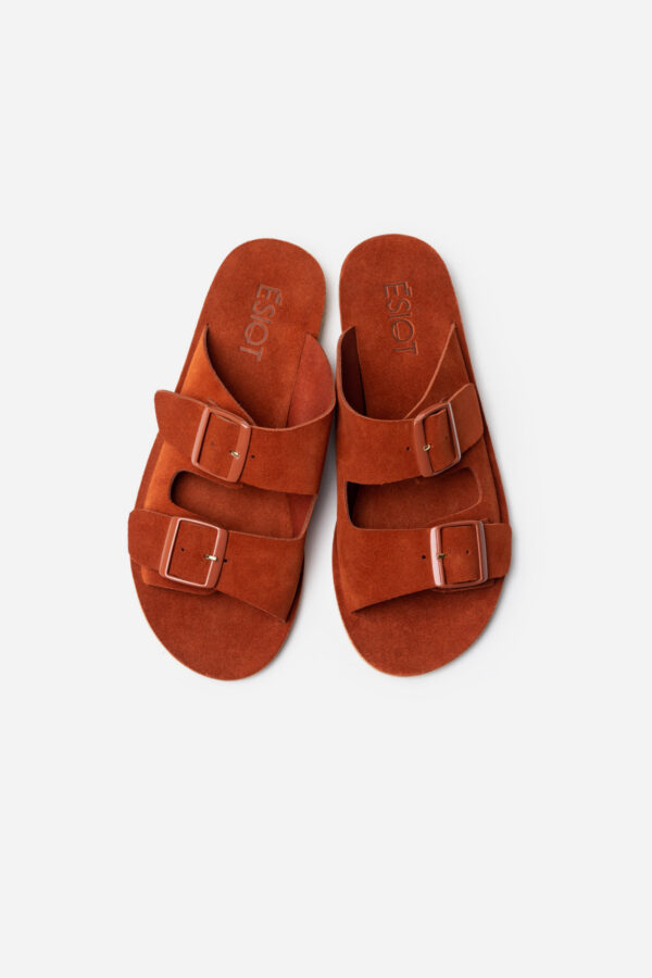 aperi-terracotta-buckle-slides-suede-esiot-sandals-matchboxathens