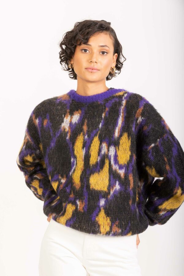 panthere-oversize-sweater-purple-leopard-mohair-lapetitefrancaise-matchboxathens