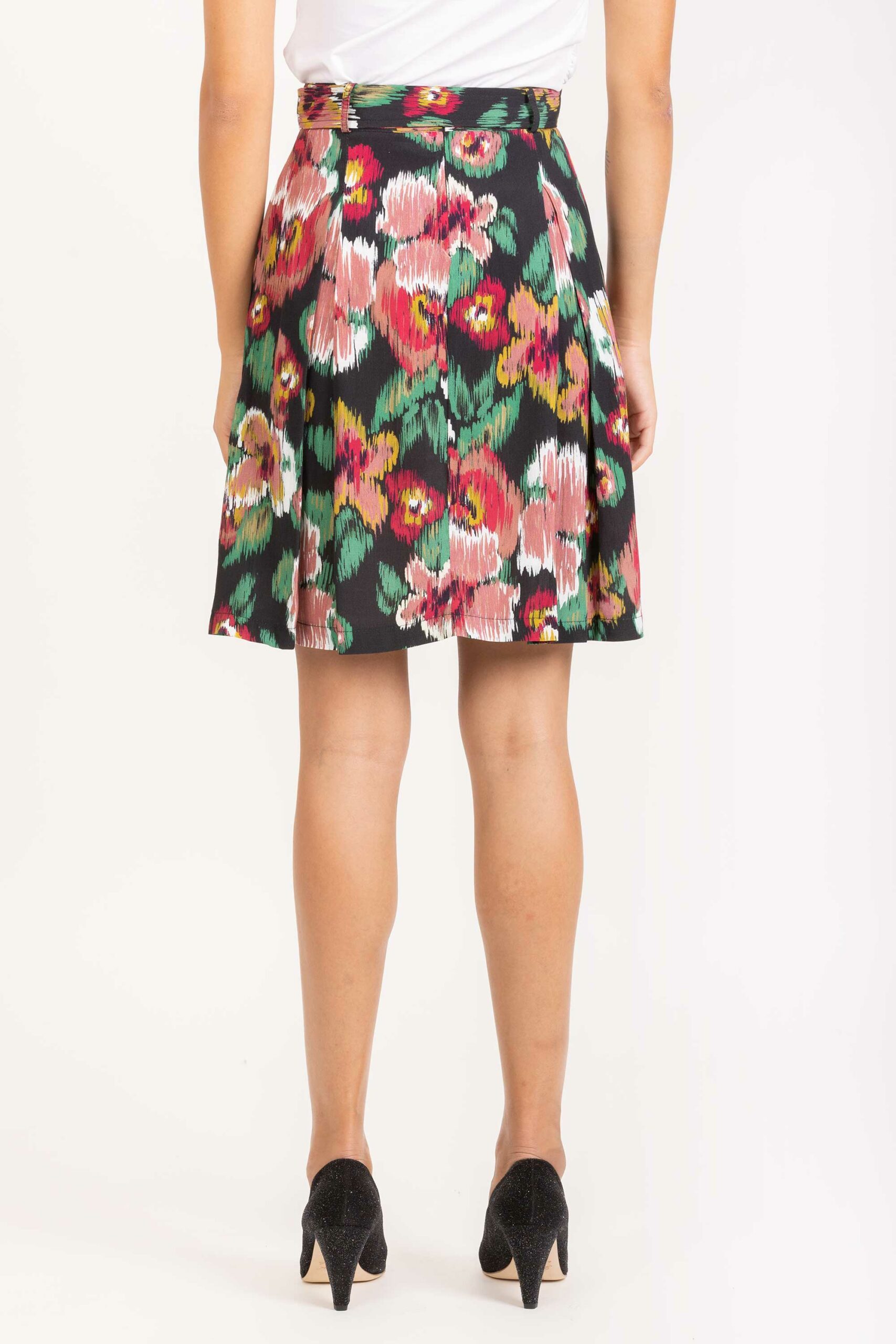 Jonquille Black Floral Skirt - Shop - Matchbox