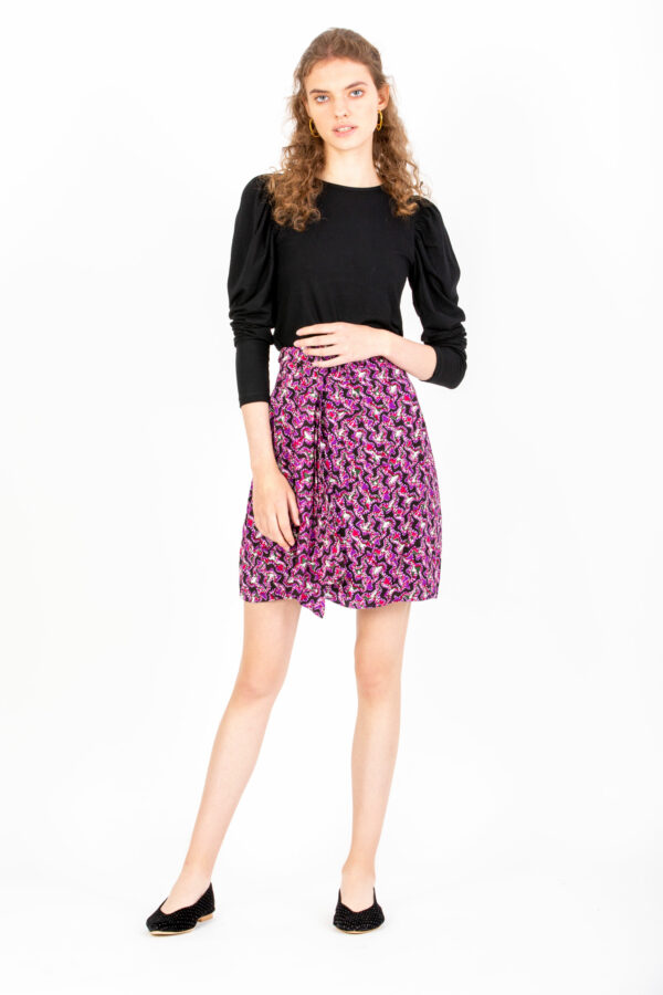 fer-fuchsia-print-skirt-suncoo-mini-matchboxathens