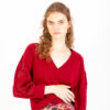 jaden-burgundy-sweater-wool-crochet-vneck-bash-matchboxathens