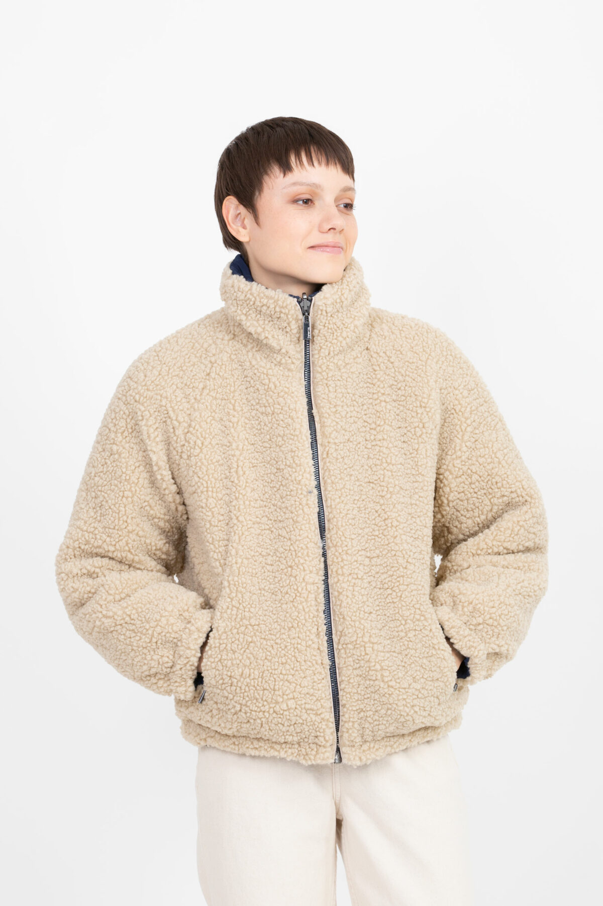 mohana-navy-quilted-jacket-faux-fur-short-jacket-berenice-matchboxathens