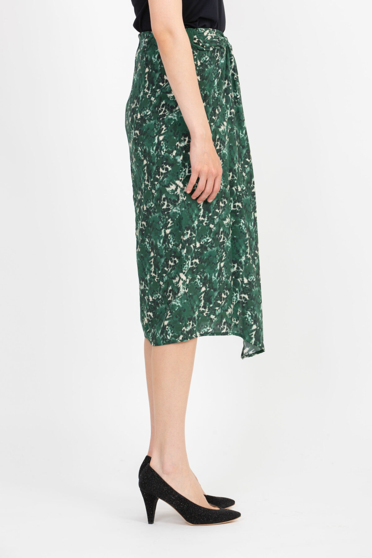 sylvia-green-printed-skirt-pareo-knot-midi-viscose-uniforme-matchboxathens
