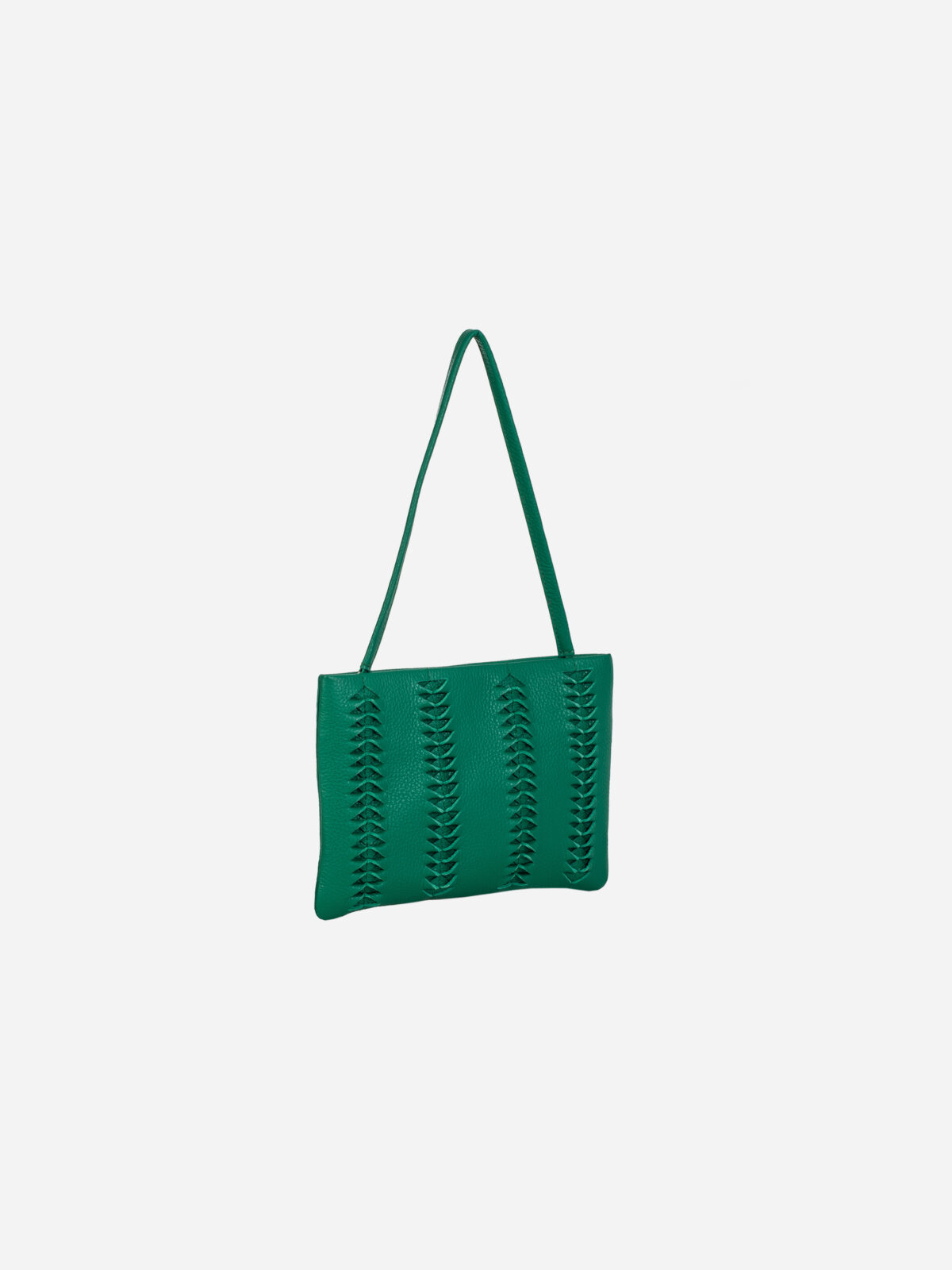 PARK_HOUSE_fishbone-clutch-irish-green-leather-bag-pochette-greek-designers-matchboxathens