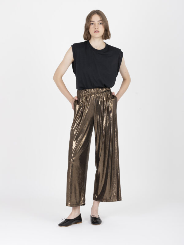 malia-bronze-metallic-pants-wide-cropped-uniforme-athens-greek-designers-matchboxathens