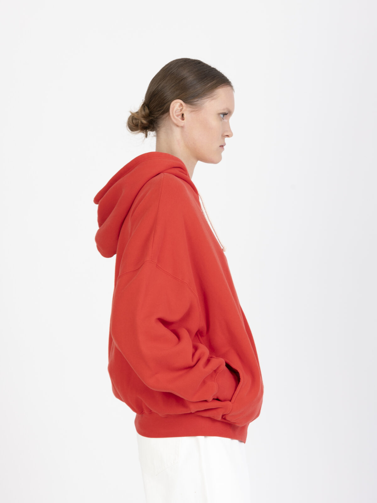 izubird-sweatshirt-hood-zipper-red-cotton-classic-loose-american-vintage-matchboxathens