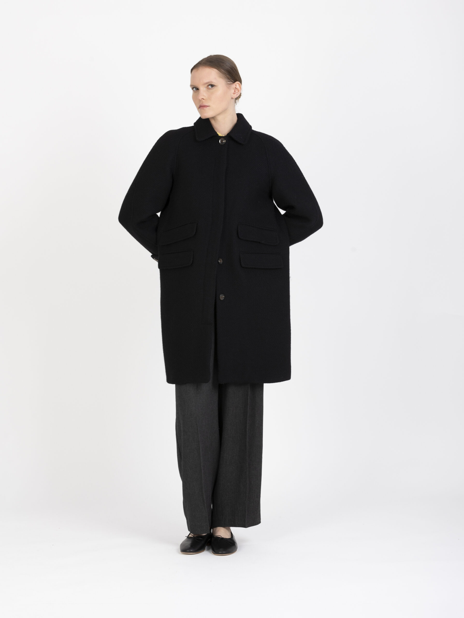 simba-navy-coat-wool-classic-colar-four-flap-pockets-striaght-soeur-matchboxathens