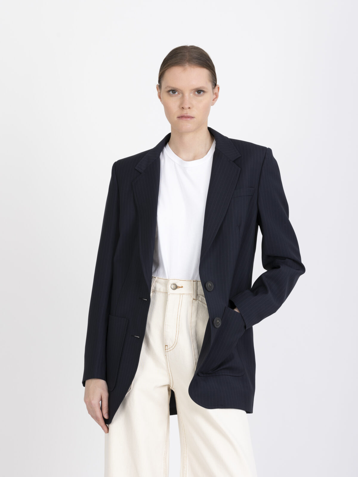 bradley-blue-stripe-blazer-oversized-pockets-vanessa-bruno-wool-matchboxathens