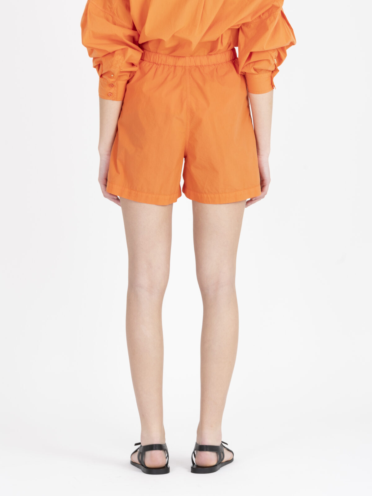 hyogo-shorts-orange-cotton-pockets-elastic-sessun-matchboxathens