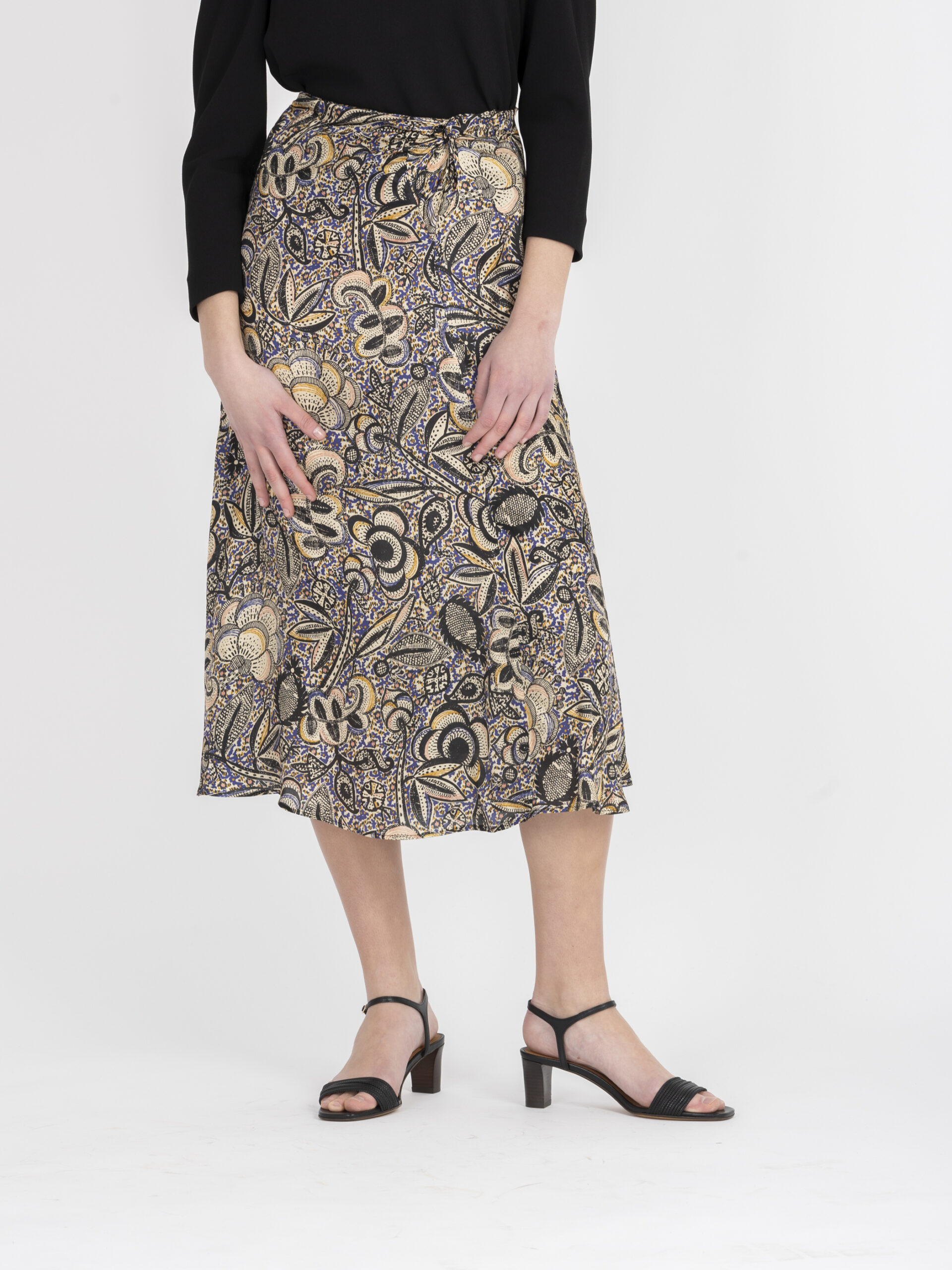 gialla-maxi-skirt-printed-silk-viscose-knot-sessun-matchboxathens