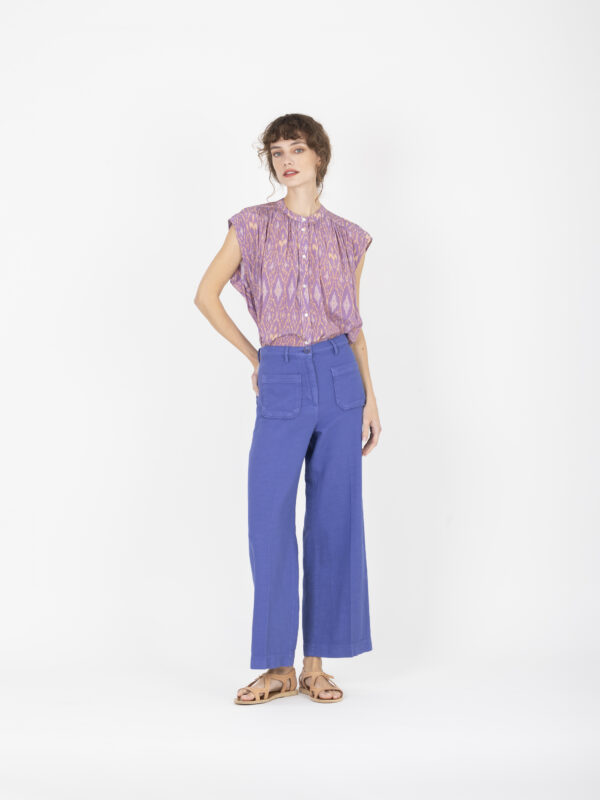 hendrick-cotton-laventer-pants-high-waist-crop-pockets-sessun-matchboxathens