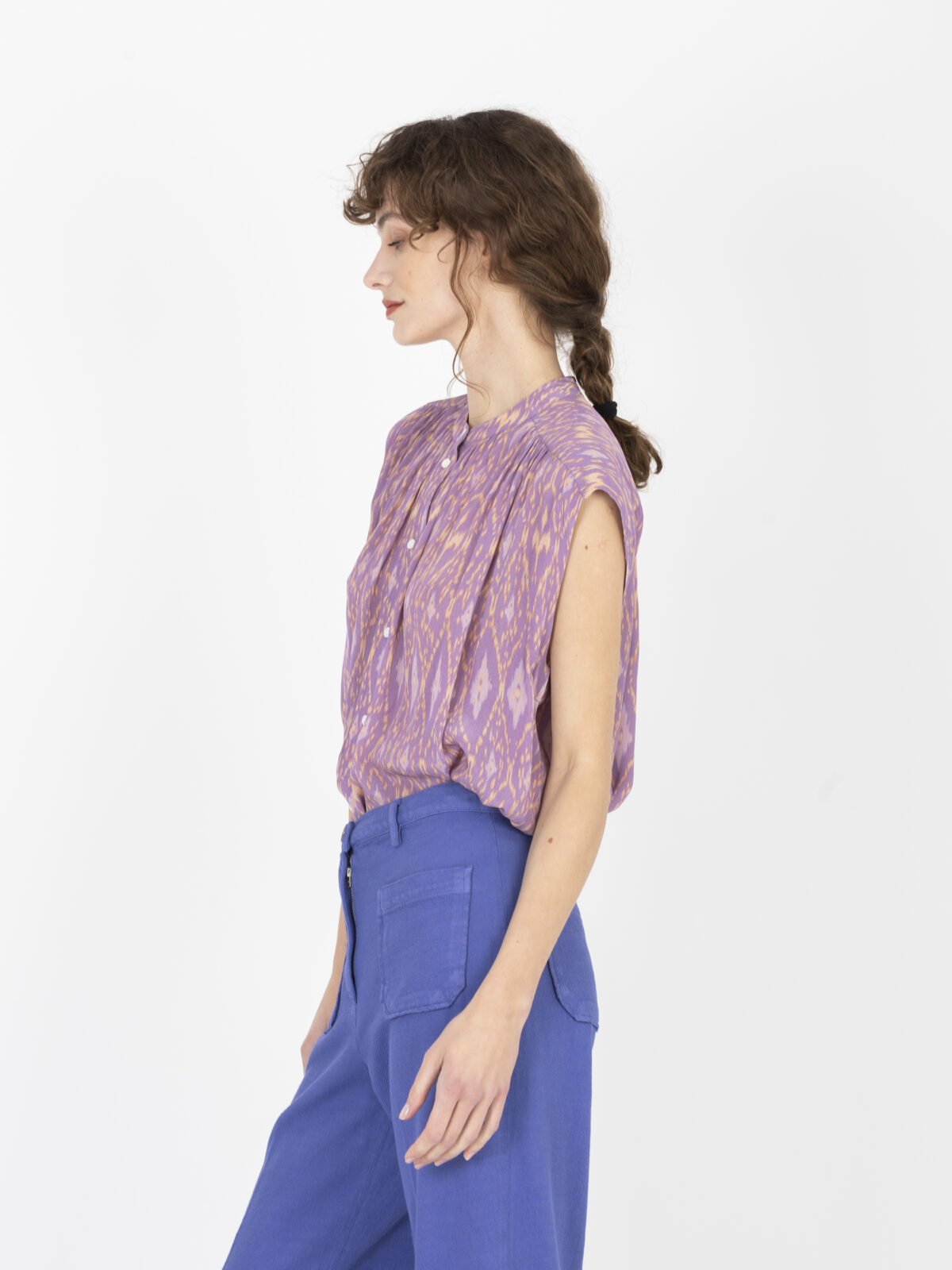 clio-levande-print-tie-dye-blouse-round-short-sleeve-viscose-vanessa-bruno-matchboxathens