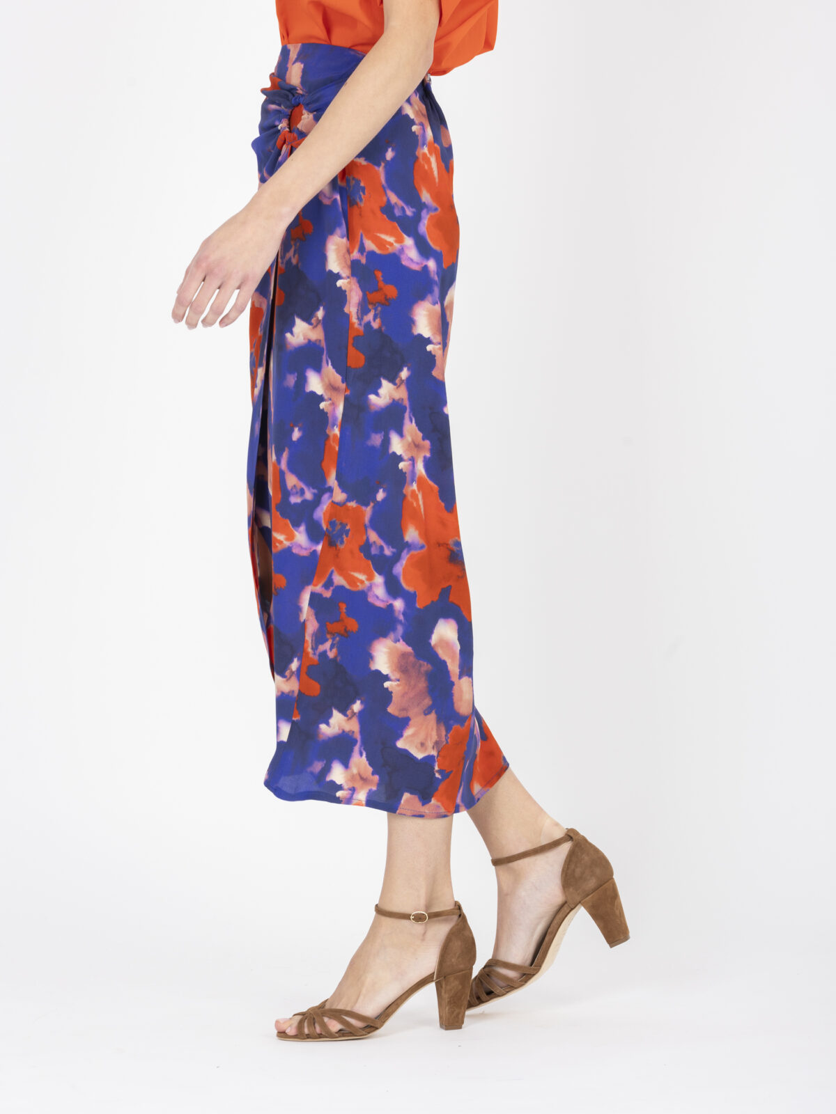 kia-midi-floral-skirt-sarong-wrap-viscose-orange-blue-uniforme-athens-matchboxathens