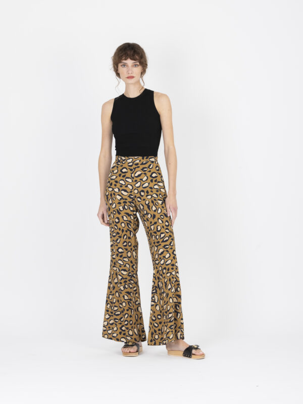 billie-leopard-trousers-flared-elastic-waist-viscose-uniformeathens-greek-designers-matchboxathens