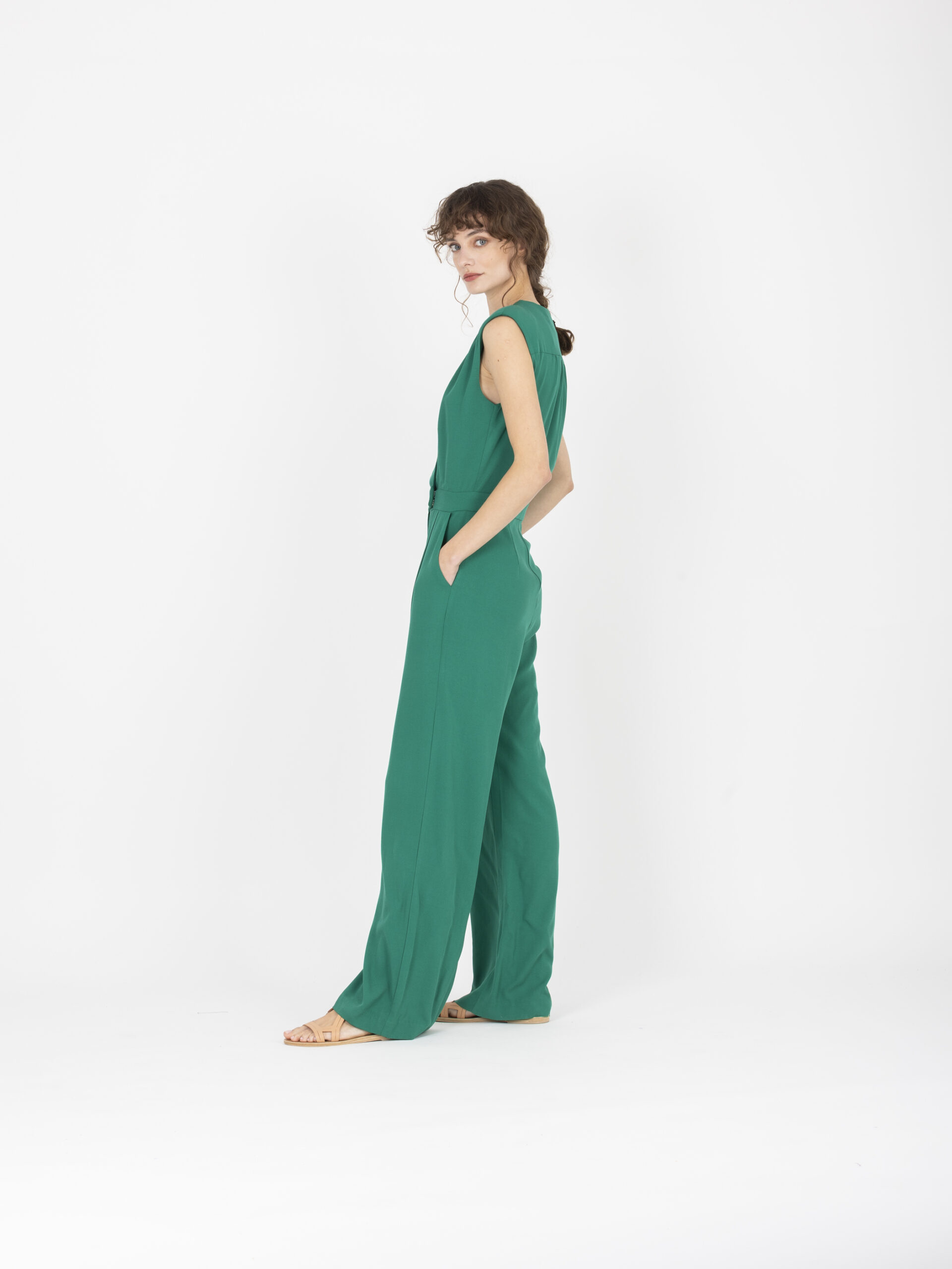 tori-green-jumpsuit-wrap-sleeveless-suncoo-matchboxathens